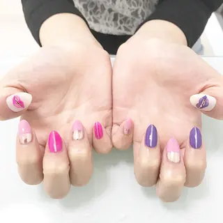 ネイル 板垣 綾乃のネイルデザイン