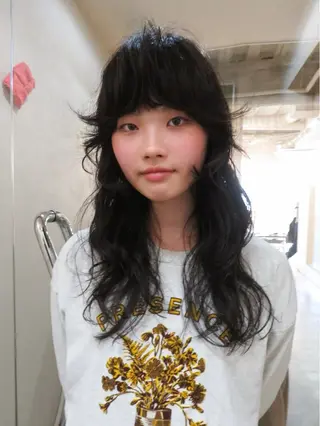ロング カラー ⭐️ チサト⭐️のヘアスタイル