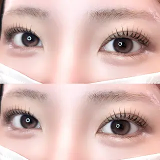 マツエク・マツパ ｡ꕤ°₊sakura 束感まつ毛‎⊹𓈒✿のマツエク・マツパデザイン