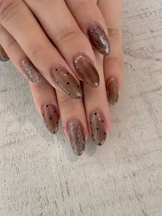 ネイル 𖡼 yumenoのネイルデザイン