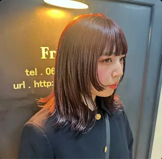 ミディアム カラー 🕊️ HONOKAのヘアスタイル