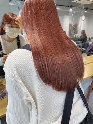 ロング カラー ボブパーマコテ巻き風 パーマNo1深江秀平のヘアスタイル
