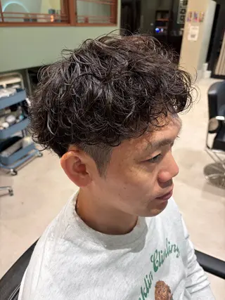 ショート メンズ 萩原 貴志のヘアスタイル