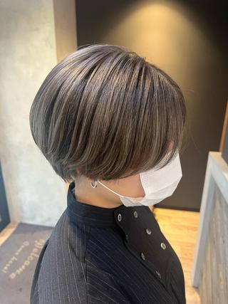 ショート 似合わせ/顔周り 💛Mayuka🧡のヘアスタイル