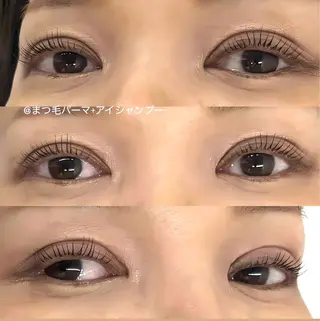 マツエク・マツパ 黄金比ナチュラル眉 /im_momokaのマツエク・マツパデザイン