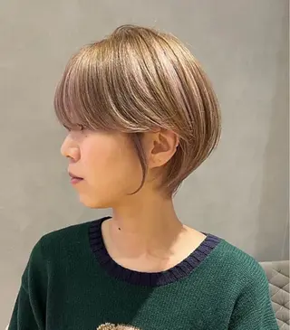 ショート 樋口 美咲のヘアスタイル