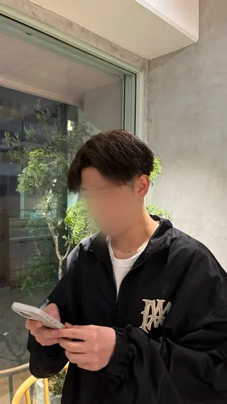 ショート パーマ メンズ EARTH三鷹 KOKOROのヘアスタイル