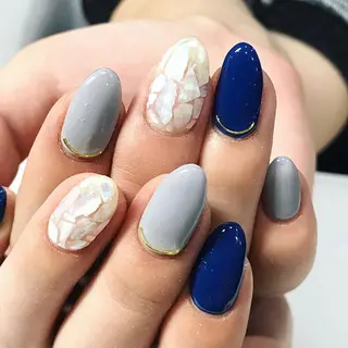 ネイル 渋谷／チップ長さ出し 👑アプレgel-xのネイルデザイン