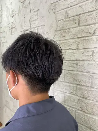 ショート カラー ブリーチ特化 ハイトーンRYOYAのヘアスタイル