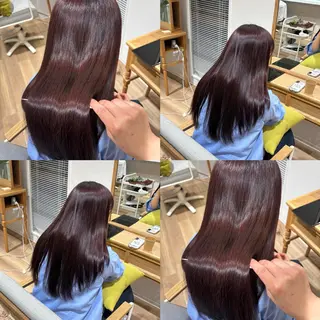 ロング カラー RINNO🌷透明感 カラー/髪質改善のヘアスタイル
