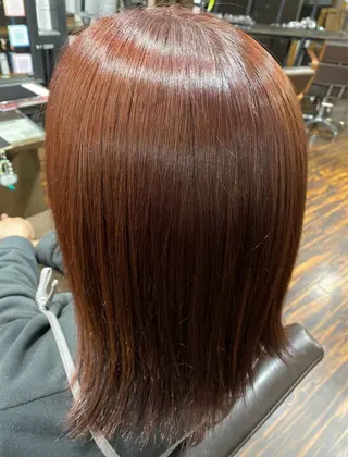 セミロング 丸林 流音のヘアスタイル