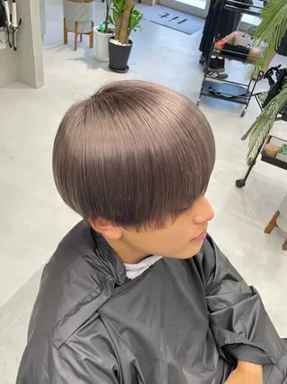 カラー lit 松井乃愛のヘアスタイル