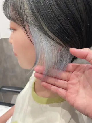 ショート カラー 髪質改善カラー ショートボブ専門のヘアスタイル