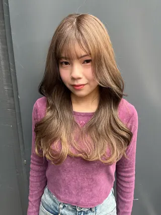 ロング ショート⌇艶カラー ⌇ RIN🌙のヘアスタイル