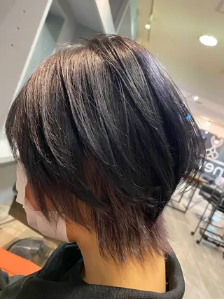 ミディアム くせ毛多毛特化 高橋　淳のヘアスタイル