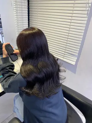 カラー ♥️韓国風透明感 暖色misa♥️のヘアスタイル