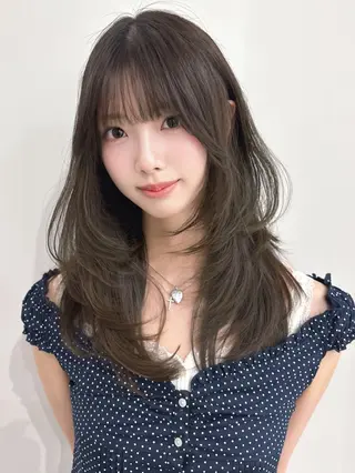 ロング カラー Miyu/モデル募集 /京都烏丸・四条大宮のヘアスタイル