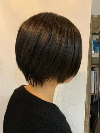 ショート カラー マルヤマ リナの眉毛・アイブロウイメージ