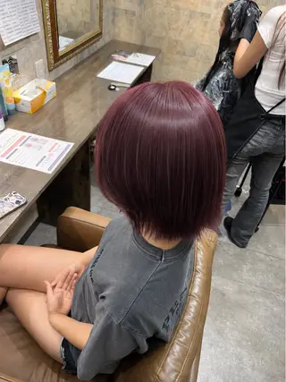 ショート カラー 和久井 琉空のヘアスタイル