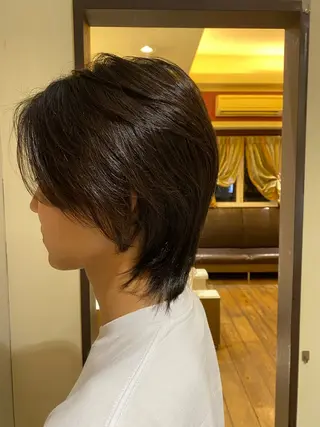 パーマ メンズ 坂本 裕樹のヘアスタイル