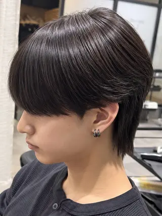 ミディアム メンズ est-r. Shionのヘアスタイル