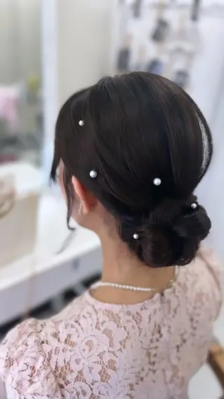 ヘアアレンジ ヘアセットサロン ココのヘアスタイル