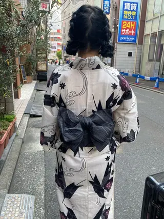 ロング 🐩透明感ミルクティ ーピンクニイナ🐩のヘアスタイル