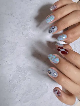 ネイル Blowe ニュアンスのネイルデザイン