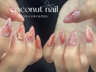 ネイル 神田 ココナッツのネイルデザイン