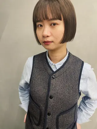 ショート カラー センスをお届けします 大谷将生infpのヘアスタイル