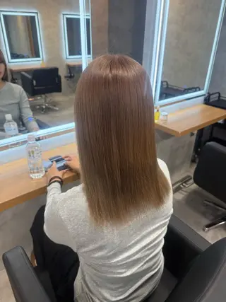 カラー 艶カラー/低ダメージ ☆HOSHITOのヘアスタイル