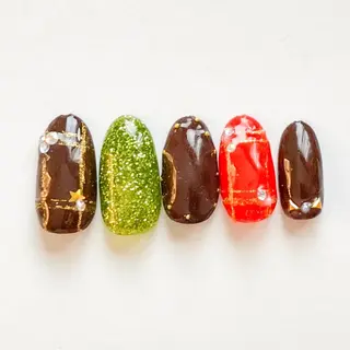 ネイル tiarynail K K🐼のネイルデザイン
