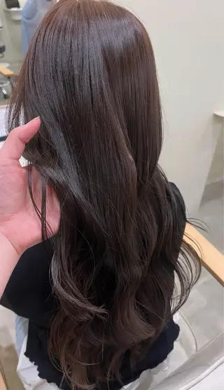 ロング カラー haruhi/艶髪 ☀️透明感カラーのヘアスタイル