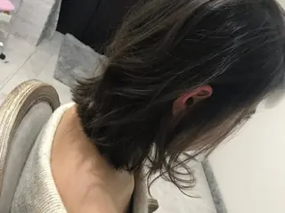 ミディアム ヘアアレンジ カラー See by merのマツエク・マツパデザイン