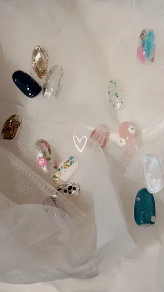 ネイル Hana ✿ ︎unguのネイルデザイン