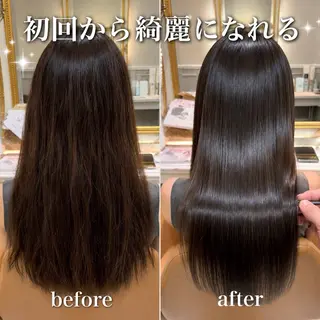 ロング 美髪縮毛矯正🩶 髪質改善/Shinaのヘアスタイル