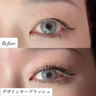 マツエク・マツパ 細毛/短毛さんの為の アイサロンのマツエク・マツパデザイン