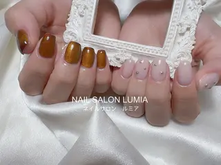 ネイル ネイルサロン ルミア Lumia 店長施術のネイルデザイン