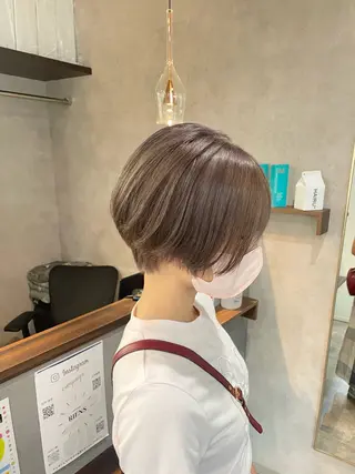 ショート レイヤー♡ຼ ボブ/renaのヘアスタイル