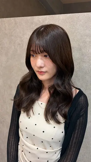 セミロング カラー 🎀透明感カラー /ハイトーン🎀のヘアスタイル