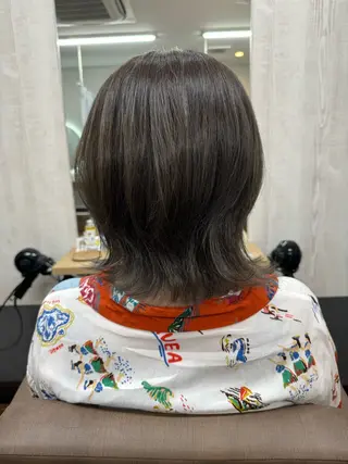 ミディアム カラー TELA HAIR 幕張本郷店 千尋のヘアスタイル
