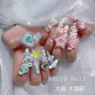 ネイル AME29 ネイルサロンのネイルデザイン