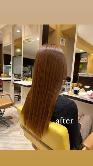 ロング パーマ 平山 美緒のヘアスタイル