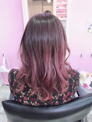 セミロング カラー 浦山 和之のヘアスタイル
