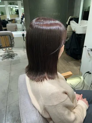 ミディアム 結衣/ 無料カットモデル🎀のヘアスタイル