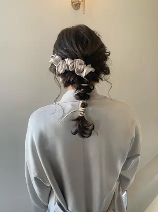 セミロング 本間 結衣のヘアスタイル