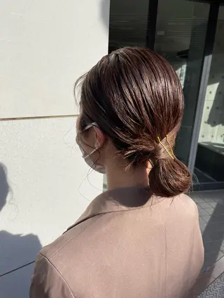 ミディアム ヘアアレンジ layer cut 店長/MIKUのその他イメージ