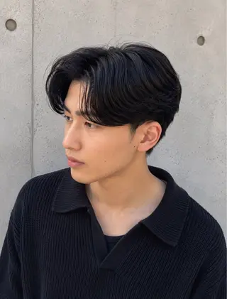 ショート メンズ 似合わせ×ケア 質感🫧シオンのヘアスタイル