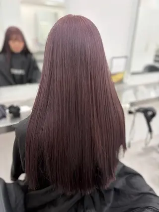 ロング 艶髪ハイトーンカラー 渋谷🎀ririkaのヘアスタイル