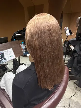 セミロング 似合わせカラー🍒 ×ヘッドスパ🫧のヘアスタイル
